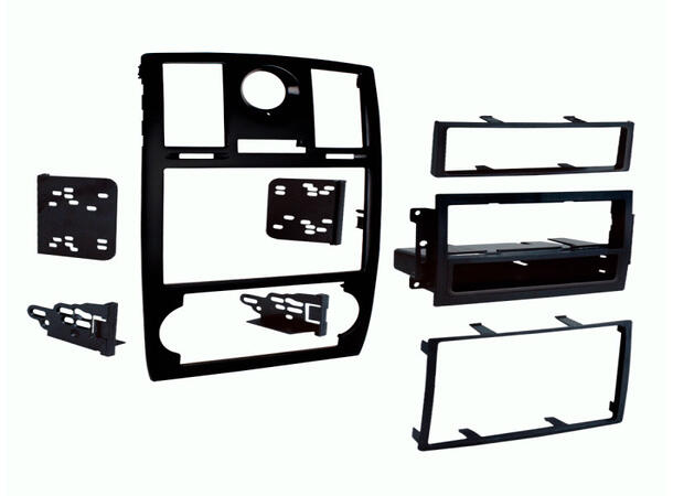 Metra Premium Monteringskit 1-DIN Chrysler 300C (2005 - 2007) u/Navigasjon